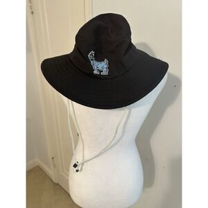 EUC Goat USA  OG Bucket  Outdoor Beach Sun Hat Cap BLACK  LACROSSE
